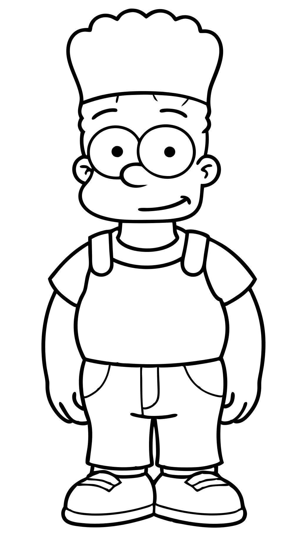 the simpsons coloring pages